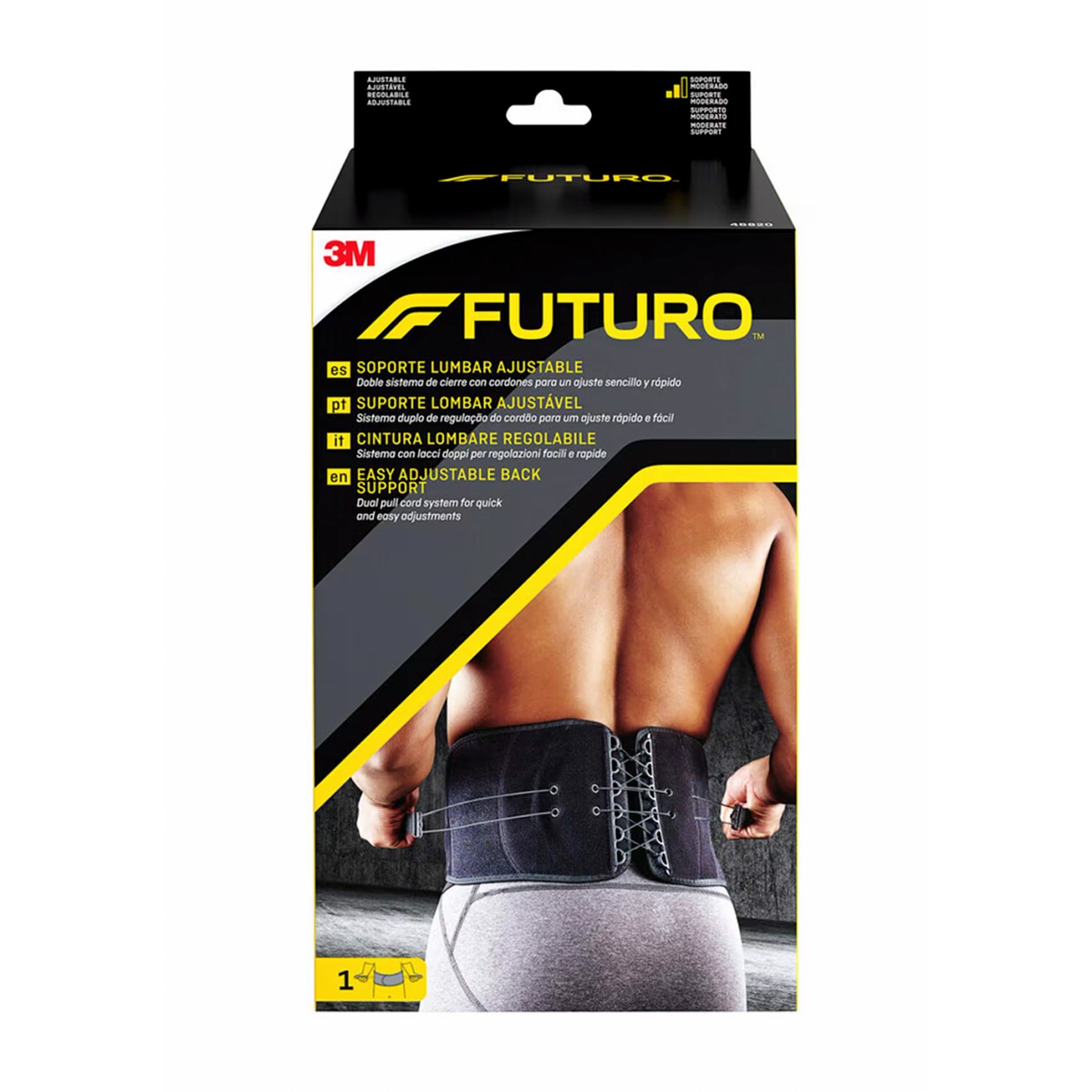 FAJA LUMBAR FUTURO AJUSTABLE T/UNICA