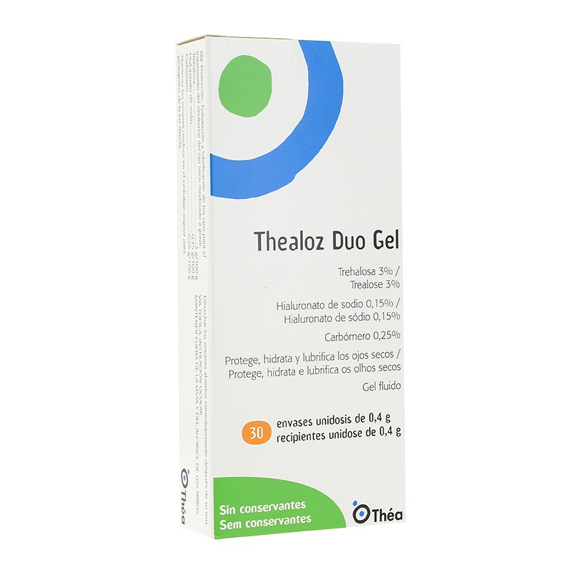 THEALOZ DUO GEL 0,4 ML X 30 UNIDOSIS