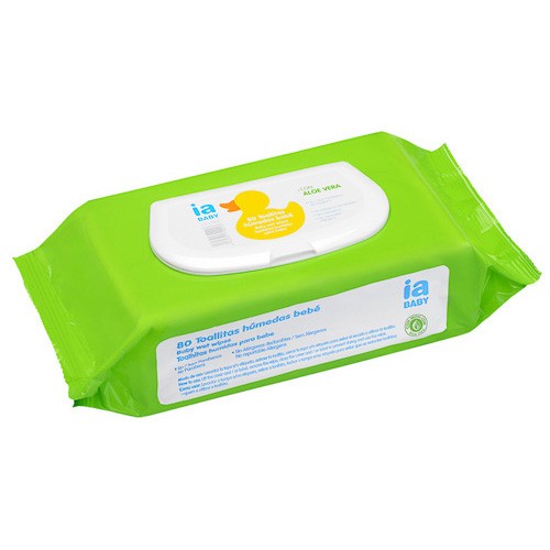 Interapothek toallitas bebé aloe vera 80uds