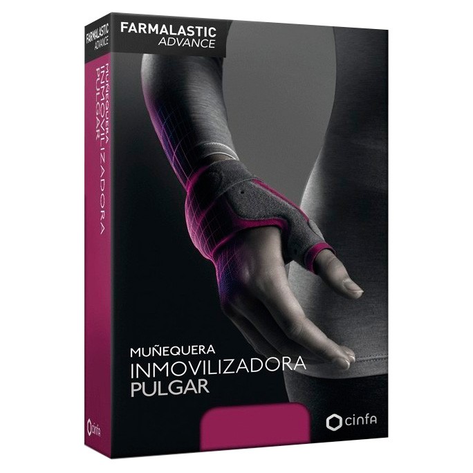 Farmalastic advance muñequera inmovilizadora pulgar talla 2