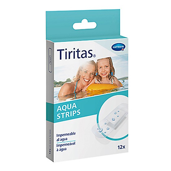 Hartmann tiritas aqua strips 25x72 mm 12u