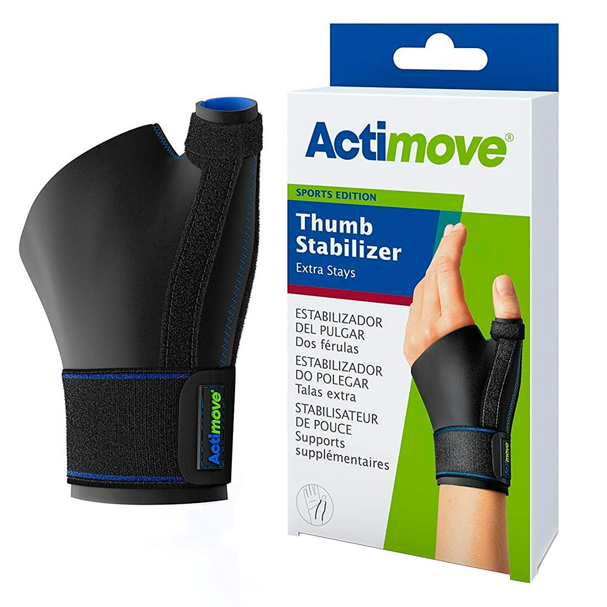 Actimove estabilizador pulgar con férula talla S-M